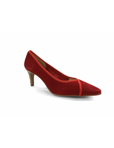 Escarpin talon Rouge BRENDA ZARO