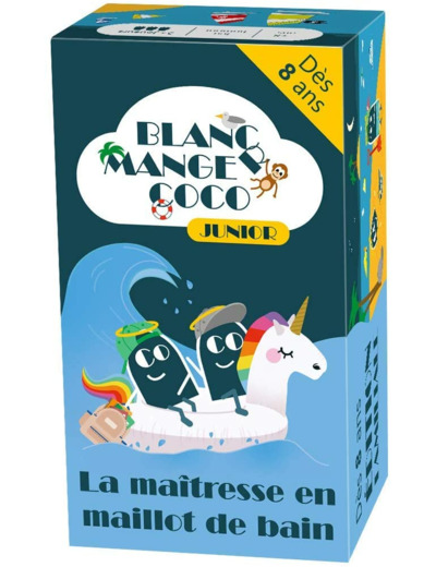 Blanc manger coco Junior La maîtresse en maillot de bain