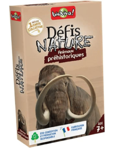 Défis Nature - Animaux préhistoriques