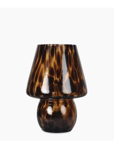 LAMPE -LEOPARD D13.5 H18CM