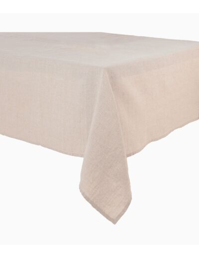 NAPPE GRANVILLE NATUREL - 170 X 300 CM