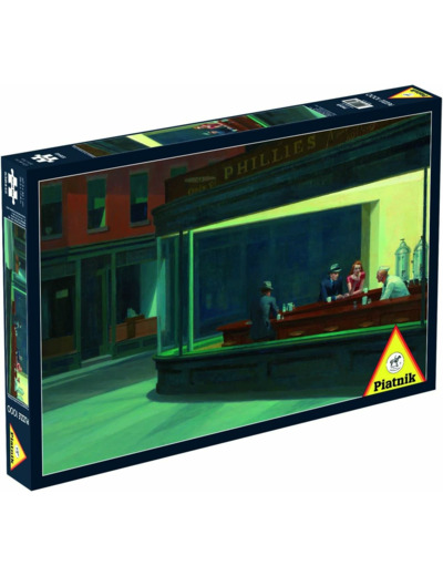 Hopper - Nighthawks Puzzle (1000p)