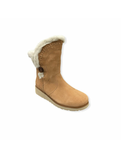 Bottine Fourrée KEEPSAKES Camel SKECHERS