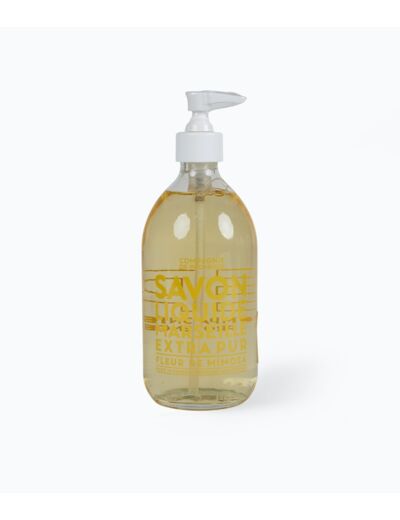 Savon liquide de Marseille 500 mL - Fleur de Mimosa