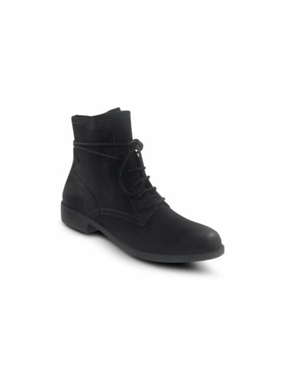 Boots Plates lacet Noir TAMARIS