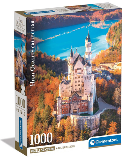 Clementoni 1000 - 39909 Compact
 Neuschwanstein