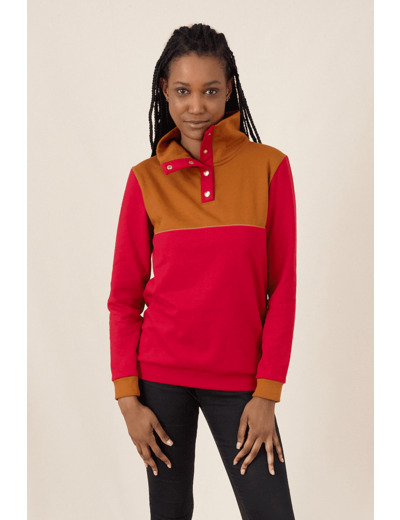 Sweatshirt SOFIA Rouge