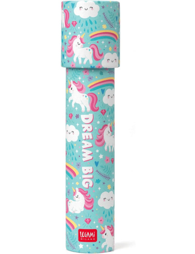 Legami- Licorne Kaléidoscope, Jeu éducatif pour Enfants, Ø 4,5 cm, thème, KAL0001, Grand Licorn.