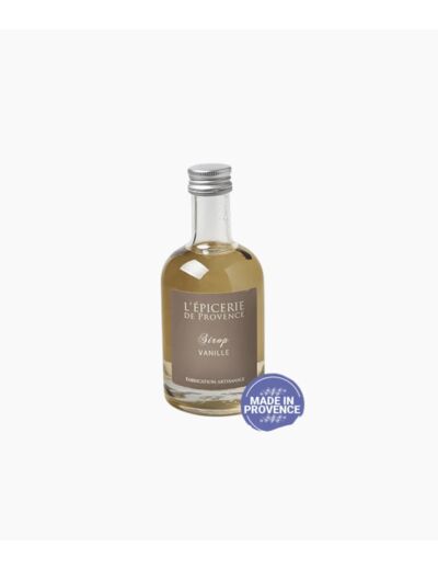 SIROP VANILLE Bouteille Épicerie 25 cl