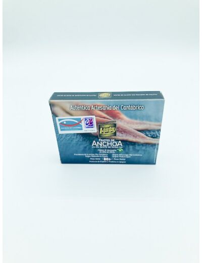 Filets D'Anchois (Dingley) De Cantabrie 80 Gr.