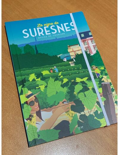 Carnet Notebook Suresnes Vignes