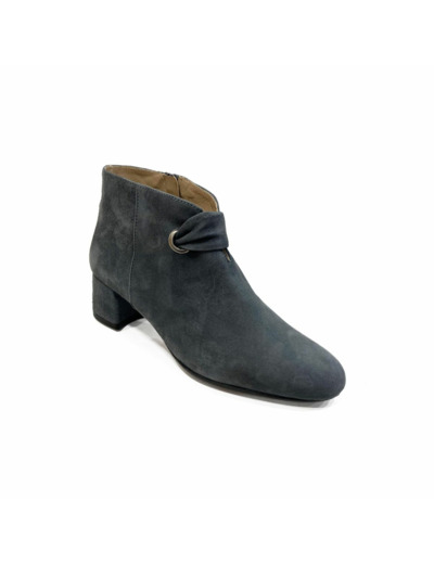 Boots Talon Gris BRENDA ZARO